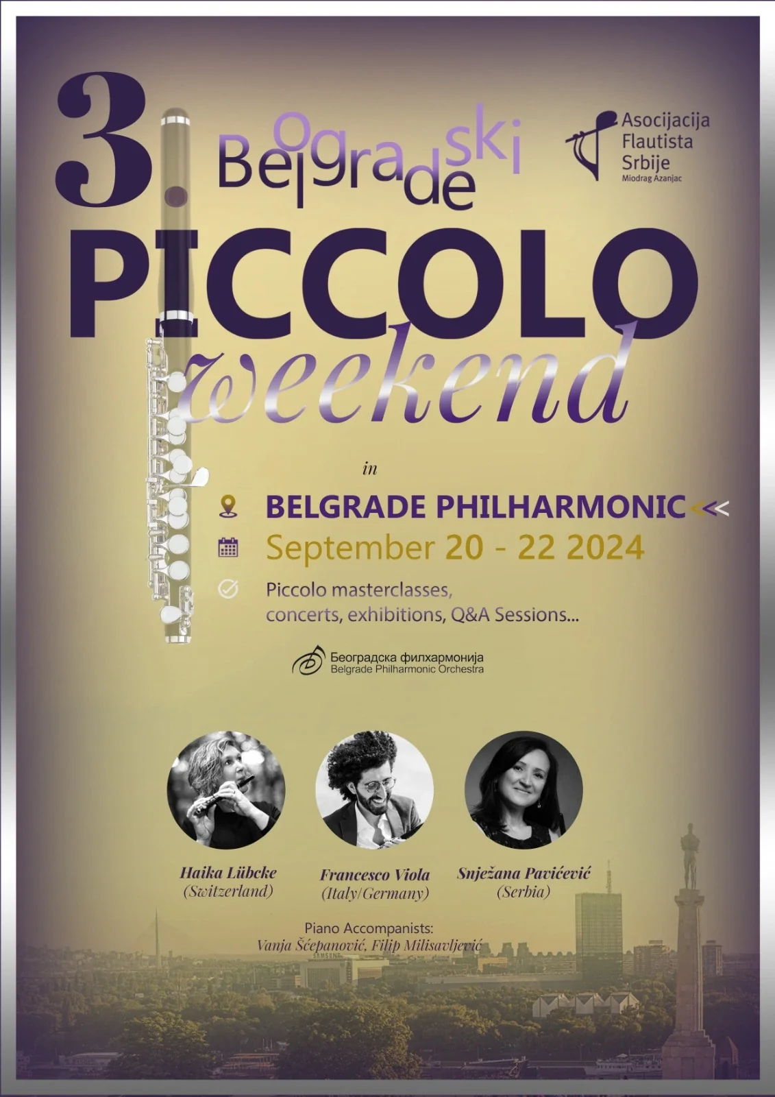 Belgrade Piccolo Weekend 2024 Poster