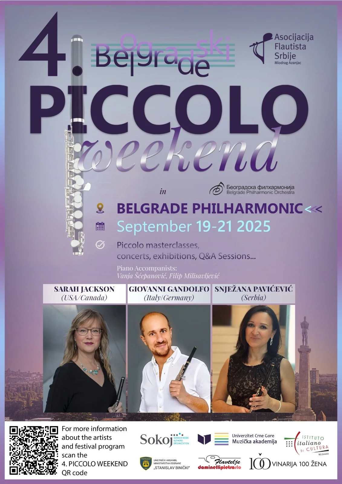 Belgrade Piccolo Weekend 2025 Poster
